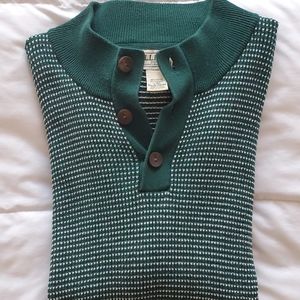 Vintage Green L.L. Bean Knit Sweater